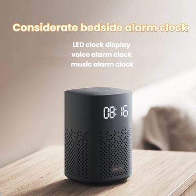 Xiaomi Xiaomi Mi Smart Speaker Pro Edición Insignia, Potentes altavoces de graves, Luces de respiración ciberpunk de colores, Conexión dual Bluetooth/WiFi, Negro