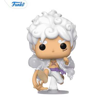Funko Animación POP: OP- Luffy Gear 5 con CH - Idea de regalo - Mercancía oficial - Fans de la animación - Figura modelo para coleccionistas y exhibición