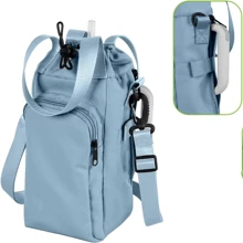 New Stylish Insulated Water Bottle Sleeve Cover Bag, Waterproof Carrying Case For /Sports Bottle, Home Use, Back To School Supplies
