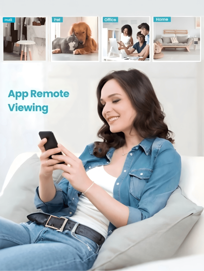 Mini Square Camera, Home Security Portable Hidden 480P HD, Infrared Night Vision Wireless WiFi Built In Hotspot, Loop Recording, 450mAh Long Lasting Battery, Supports 2.4G Network Only, HD Vision, Remote Monitoring, Motion Detection, SD Card Storage Expansion, Home, Car, Office Various Scenarios, Indoor Outdoor Online view 7