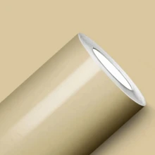 Colorful/White Vinyl Sticker 1 METER For Wrapping Refrigerators, Furniture, Refrigerator Stickers, Wallpaper - Beige - View 1