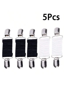 1件/2件/3件装新款连衣裙束带夹套装弹性衣夹收紧连衣裙开衫领夹衬衫夹后背束带女款 - 彩色 - 查看 29