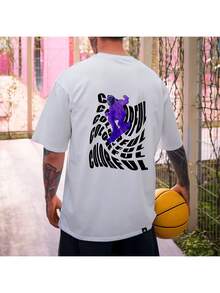 Shirt T-Shirt Cotton Premium ColorFull Unisex Streetwear Men's New - 白色 - 查看 3