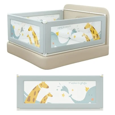 1.9m barandilla de contra caidas para ninos facil de montar y desmontar adecuada para camas dobles de matrimonio de matrimonio de matrimonio y colchones individuales barandilla protector de cama infantil barra de color gris 1.9m 1.9m barandillas para cuna de bebe tacto comodo no se rompen facilmente y transpirable materiales de alta calidad e inofensivos facil de instalar y almacenar Barandal para cama infantil, barandilla de anticaídas, abatible hacia abajo. 1.9m barandillas para cuna de bebe tacto comodo no se rompen facilmente y transpirable materiales de alta calidad e inofensivos facil de instalar y almacenar