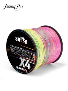 JESHEUPEY - Línea trenzada de alta calidad de 4 hebras, especialmente diseñada para la pesca de carpas y pesca en el mar, línea de pesca tejida de 8 hebras de alta resistencia