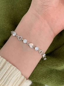Ein leicht luxuriöser Mondplanet-Stil Stern Mond Armband, geeignet für Dates, Partys, den täglichen Gebrauch von Frauen und als Geschenk für Feiertage als erste Wahl