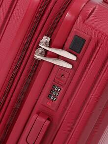 Set Of 2 Suitcases With 1 Toiletry Bag - Burgundy - View 3