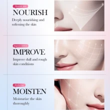 1/3/5/10片樱花烟酰胺亮白面膜，保湿，补水，滋养护肤面膜 - 彩色 - 查看 4