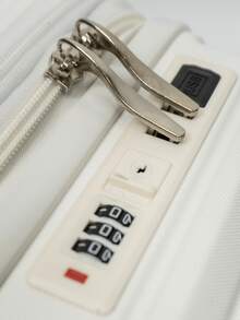 Set Of 2 Suitcases With 1 Toiletry Bag - White - View 3