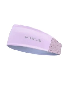 1pc WRELS Lightweight Breathable Moisture-Wicking Elastic Sports Headband, Women's Hairband, Wide Headband - Suitable For Running, Fitness, Tennis, Badminton, Yoga, Pilates - Unisex Minimalist Anti-Slip Design