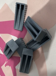 2 cm/0,79 po Butoir de porte en silicone - Anti-collision, Anti-dérapant, Convient pour la maison et le bureau, Protège le mur, Pour des écarts de porte inférieurs à 0,79 po