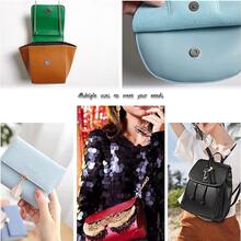 20pcs/4pcs/10pcs DIY Magnetic Buttons, Magnetic Snaps, Wallet Magnetic Bag Fasteners, Cartoon Button Magnetic Invisible Buttons, Clover Magnetic Buttons, Magnetic Sewing Buttons, Sewing Buttons, Metal Invisible Sewing Buttons, Wallet Latch Fasteners - Multicolor - View 6