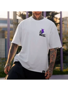 Shirt T-Shirt Cotton Premium ColorFull Unisex Streetwear Men's New - 白色 - 查看 2