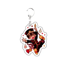 可爱动漫亚克力钥匙扣厕拍花子君角色吊坠，适合包包和钥匙，Cosplay 礼物，送给粉丝的完美礼物 - 彩色 - 查看 4