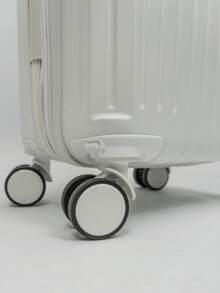Set Of 2 Suitcases With 1 Toiletry Bag - White - View 2