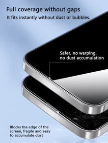 4pcs Anti-Spy Tempered Glass Screen Protector For OPPO Phones, Full Coverage, Easy Installation, Anti-Peeping, Bubble-Free, Scratch & Shatter Resistant, Suitable For Birthday/Family/Friends/Boyfriend/Girlfriend Screen Protection Essentials, Applicable To Daily Shield, Office, Home Privacy Screen Protector Phone Screen Protector Phone Accessories Waterproof Shockproof Anti-Fall Anti-Fall Scratch Resistant Anti-Fingerprint - Black - View 9