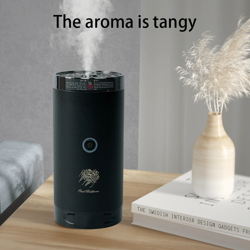 020车载插电香薰炉创意阿拉伯中东檀香金属工艺品精美汽车香薰炉 - 黑色 - 查看 1