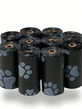 Bolsas extra gruesas para excremento de perro - Bolsas de residuos de mascotas a prueba de fugas y libres de residuos, adecuadas para aventuras al aire libre - Convenientes y portátiles, ideales para propietarios de perros, campamento, senderismo, suministros para mascotas, suministros de limpieza (el lote puede variar, el núcleo del rollo se envía al azar, sin impacto en la calidad del producto)