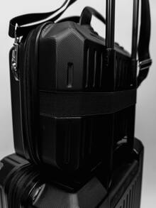Set Of 2 Suitcases With 1 Toiletry Bag - Black - View 4