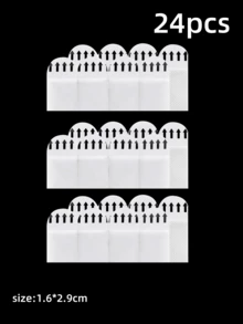 No Drill Hang Picture Non-Marking Clip - Double-Sided Removable Wall Hooks For Frames & Artwork, Damage-Free Adhesive, Waterproof Install Tape, Heavy Duty Picture Hanging Kit, Adhesive Wall Hangers For Frames - No Damage, Waterproof, Easy To Install And Remove, Ideal For Home Decor, Bathroom Shelf, Hangers Hooks Hanger, Wall Pictures, White Hook, Black, Sticky Wall Hooks, Purse Hanger Wall Hooks, Hooks, Wall Hook, Door Hanger - White - View 11