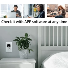 Mini telecamera domestica WiFi con scheda SD da 16 GB gratuita, registrazione audio video, controllo APP, visualizzazione remota, archiviazione su scheda SD locale, telecamera wireless per sistema di sicurezza domestica, rilevamento del movimento