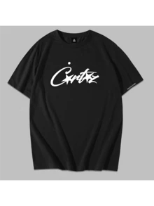 Shirt T-Shirt Premium Cotton Cortez Special Model Style Unisex Streetwear Men's Launch - 黑色 - 查看 1