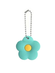 Cute Floral Silicone Key Cover - Vibrant Contrast Design, Comes With Silver Bead Chain (Self-Assembly Required), Detachable, Keychain Protector For Home Security, Key Ring Accessory | Fun Accessory | Silicone Keychain, Decorative Key ID Tag, Key Cap Set, Door Lock, Suitable For Women, Small Gift For Sisters, Lovers, Friends - Multicolor - View 14