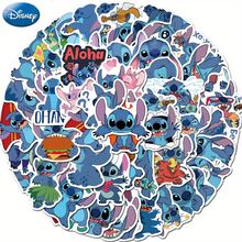 Disney 50 miếng dán hoạt hình Stitch chống thấm nước chính hãng, thích hợp để trang trí bình nước, máy tính xách tay, cản xe, phòng ngủ, tủ quần áo, ô tô, ván trượt, máy tính, điện thoại, mũ bảo hiểm, v.v. - DSN-029 - Xem 1