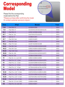 360° Rotating Keyboard Case Compatible With Ipad (A16) 11th/10th Gen, 7th/8th/9th Gen, IPad Air 4th/5th Gen/(M2) 2024/(M3) 2025, IPad Pro 11 (2018/2020/2021/2022), PU Leather Material, Built-In Detachable Wireless Keyboard, 150mAh Battery, Apple Pencil Holder, Black - Black - View 11