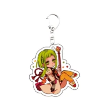 可爱动漫亚克力钥匙扣厕拍花子君角色吊坠，适合包包和钥匙，Cosplay 礼物，送给粉丝的完美礼物 - 彩色 - 查看 11