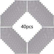 20/12/10/4pcs Magic Cleaning Cloth Thickened Double -Sided Metal Steel Wire Rags Kitchen Dish Pot Washdishing Cloths Towel Clean Tools