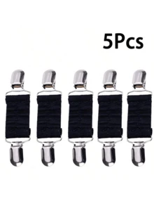 1件/2件/3件装新款连衣裙束带夹套装弹性衣夹收紧连衣裙开衫领夹衬衫夹后背束带女款 - 彩色 - 查看 31