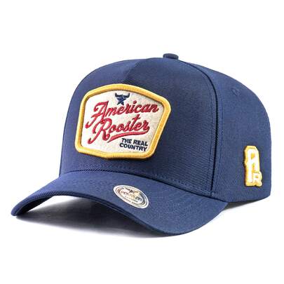 American Rooster Boné casual classic urban feminino e masculino aba curva fechado
