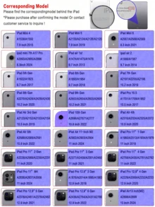 360° Rotating Keyboard Case Compatible With Ipad (A16) 11th/10th Gen, 7th/8th/9th Gen, IPad Air 4th/5th Gen/(M2) 2024/(M3) 2025, IPad Pro 11 (2018/2020/2021/2022), PU Leather Material, Built-In Detachable Wireless Keyboard, 150mAh Battery, Apple Pencil Holder, Black - Black - View 10