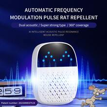 Ultrasonic Pest Repeller, Smart Home Pest Repellent For Mice, Cockroaches, Mosquitoes, Dual-Speaker High-Efficiency Pest Repeller, Ultrasonic Pest Repeller Physical Mosquito And Cockroach Repellent, And Harmless, With Two Mode Settings, Plug And Play.