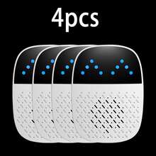 超声波驱虫器，智能家居害虫控制，可驱除老鼠、蟑螂、蚊子，双扬声器高效驱虫器，超声波物理驱蚊蟑螂器，无害，两种模式设置，即插即用。 - 美規A型插(110-127V) - 查看 13