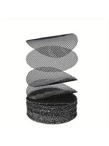 20 piezas Rejilla de drenaje de plástico para macetas - Almohadilla de drenaje antiobstrucción adecuada para suculentas, orquídeas, plantas en maceta/jardinería de balcón/decoración de macetas navideñas DIY/artículos esenciales para jardinería en el hogar/Halloween/accesorios para plantas