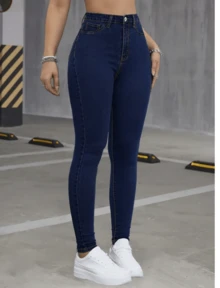 Kit 3 Skinny Jeans Comfortable Premium Butt Lifting Modeling - Nhiều màu - Xem 6