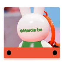 米菲经典钥匙扣——标志性的荷兰兔子吊饰！简约设计与日常实用性的完美结合，非常适合挂钥匙、包包配饰或收藏品。随处散发怀旧气息！ - 綠色 - 查看 5