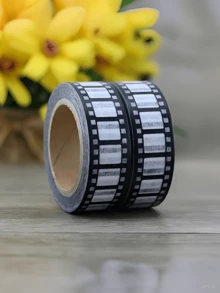 Băng dính Washi mỏng 10m/cuộn, hình dán dễ thương, hình dán nhật ký, hình dán DIY, hình dán sổ tay, đồ dùng nhật ký, băng keo che, đồ dùng làm album ảnh, băng keo nano, hình dán album ảnh, mùa tựu trường - Nhiều màu - Xem 7