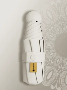 胶囊遮阳伞，女士防紫外线折叠伞，二合一迷你超轻便携伞，户外、花园、旅行必备、便携必备、沙滩必备、毕业季、毕业典礼、毕业礼物、毕业赠礼、祝贺毕业、毕业典礼致辞代表、毕业派对、户外必备、旅行便携、徒步必备、露营必备、便携工具、夏季必备、夏季便携 - 彩色 - 查看 21