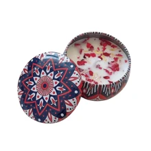 Gekleurde pot aromatherapie kaarsen, het beste cadeau voor vrienden, Valentijnsdag, sfeerdecoratie, cadeaus voor moeders, cadeaus voor vriendinnen en echtgenotes, cadeaus voor vaders, dochters en zonen, sojaolie kaarsen, sfeer Halloween, herfst, festivals, Kerstmis, winter, festivals, feestdagen (zonder verpakkingsdoos)