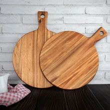 A High-End Wooden Cutting Board, Suitable For Meat, Cheese, Bread, Vegetables And Fruits. A Multi-Functional Wooden Cutting Board, The Perfect Choice For Camping, An Ideal Kitchen Gadget, And The Best Gift For Mother's Day