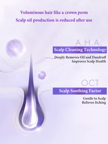 LOREAL L'Oreal Paris Hyaluronic Acid Volumizing Shampoo, 440ml/100ml, Infused With 99% Pure Hyaluronic Acid, Volumizing & Moisturizing, Oil Control & Anti-Dandruff, Balances Scalp Oil & Moisture, French Bluebell Fragrance, Suitable For Oily/Fine Hair, Women Hair Care, Salon-Grade At-Home Treatment - Shampoo - View 10