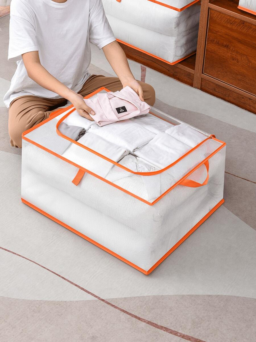 1 قطعة شنطة قطنية شبكية شفافة، حقيبة تخزين مقاومة للغبار وقابلة للتهوية، غطاء لحاف صامت بسحاب منزلي، حقيبة قطنية شبكية شفافة محمولة للسفر، خفيفة الوزن وسهلة التخزين، غطاء لحاف مقاوم للغبار للتخييم في الهواء الطلق، حقيبة تخزين شفافة للسكن الجامعي اليوم الوطني السعودي,اليوم الوطني,توزيعات اليوم الوطني السعودي شنطه,شنطه مدرسه,شنط مدرسيه للبنات منظمات,منظمات التسريحه,منظم اليوم الوطني السعودي,اليوم الوطني,هداياتخزين الملابس منظمي التخزين