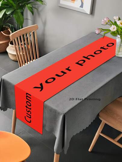 1 pieza Tapete de mesa de comedor personalizado con estampado floral vintage de primavera/verano, decoración del hogar y la cocina, suministros para fiesta de estilo rústico con flores de temporada para interior y exterior, 12.99 * 72.05 pulgadas, mantel, cubierta de mesa de café