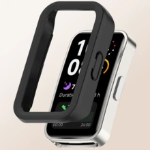 1pc Hollow PC Case Compatible With HUAWEI Band 10 9 8 Accessories All-Around Hard PC Bumper Frame Shell Cover Compatible With Hua Wei Band 10 Band 9 Band 8 Cases Smartwatch Accessories Back To School Essentials  School Supplies For Students