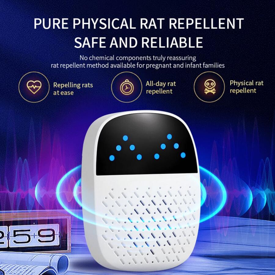 Ultrasonic Pest Repeller, Smart Home Pest Repellent For Mice, Cockroaches, Mosquitoes, Dual-Speaker High-Efficiency Pest Repeller, Ultrasonic Pest Repeller Physical Mosquito And Cockroach Repellent, And Harmless, With Two Mode Settings, Plug And Play.