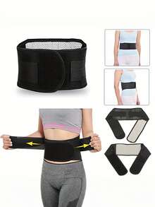 Đai hỗ trợ eo, đai nâng đỡ lưng, đai đôi có thể điều chỉnh, dành cho nam và nữ. - Nhiều màu - Xem 3