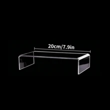 Clear Acrylic Riser For Display Acrylic Shelf Riser Jewelry Stand Retail Desktop Display Stand For Cupcake, Collectibles, Organize, Decor - Multicolor - View 10